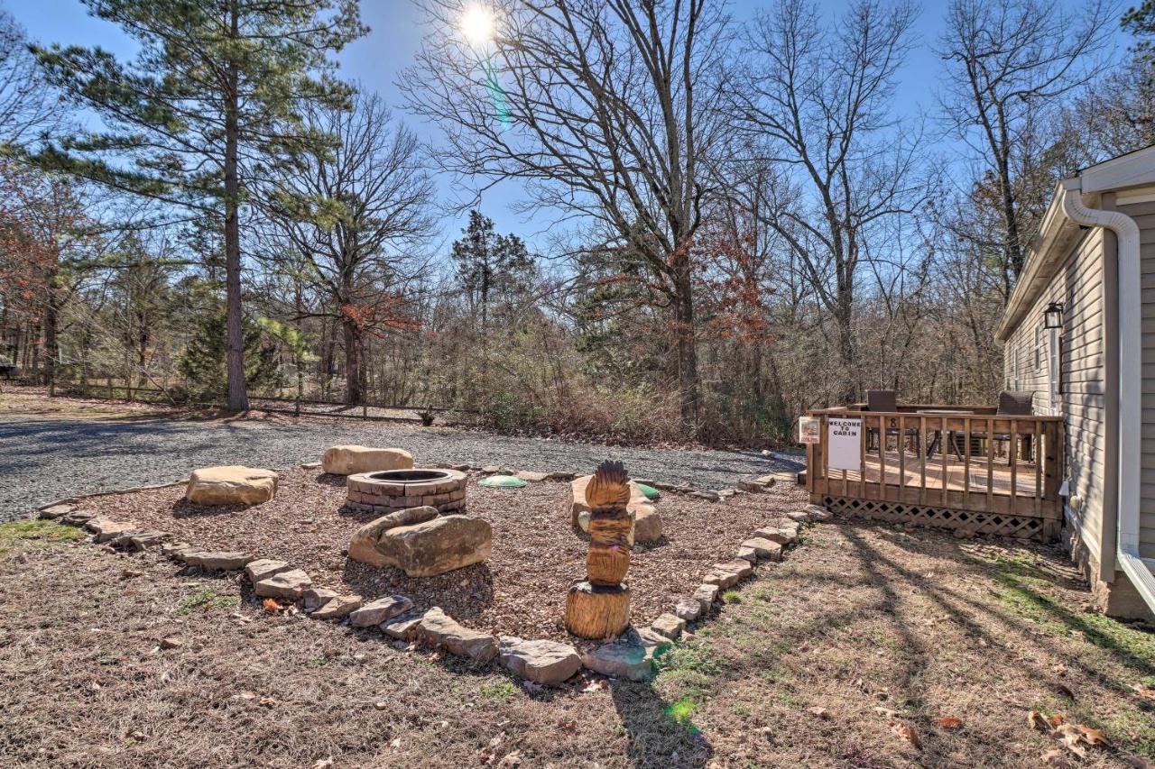 Lakefront Greers Ferry Cabin With Covered Boat Slip! Fairfield Bay Luaran gambar