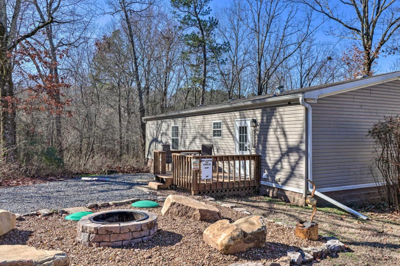 Lakefront Greers Ferry Cabin With Covered Boat Slip! Fairfield Bay Luaran gambar