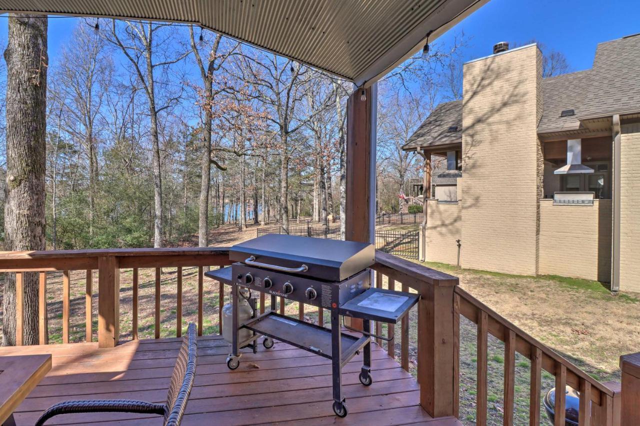 Lakefront Greers Ferry Cabin With Covered Boat Slip! Fairfield Bay Luaran gambar
