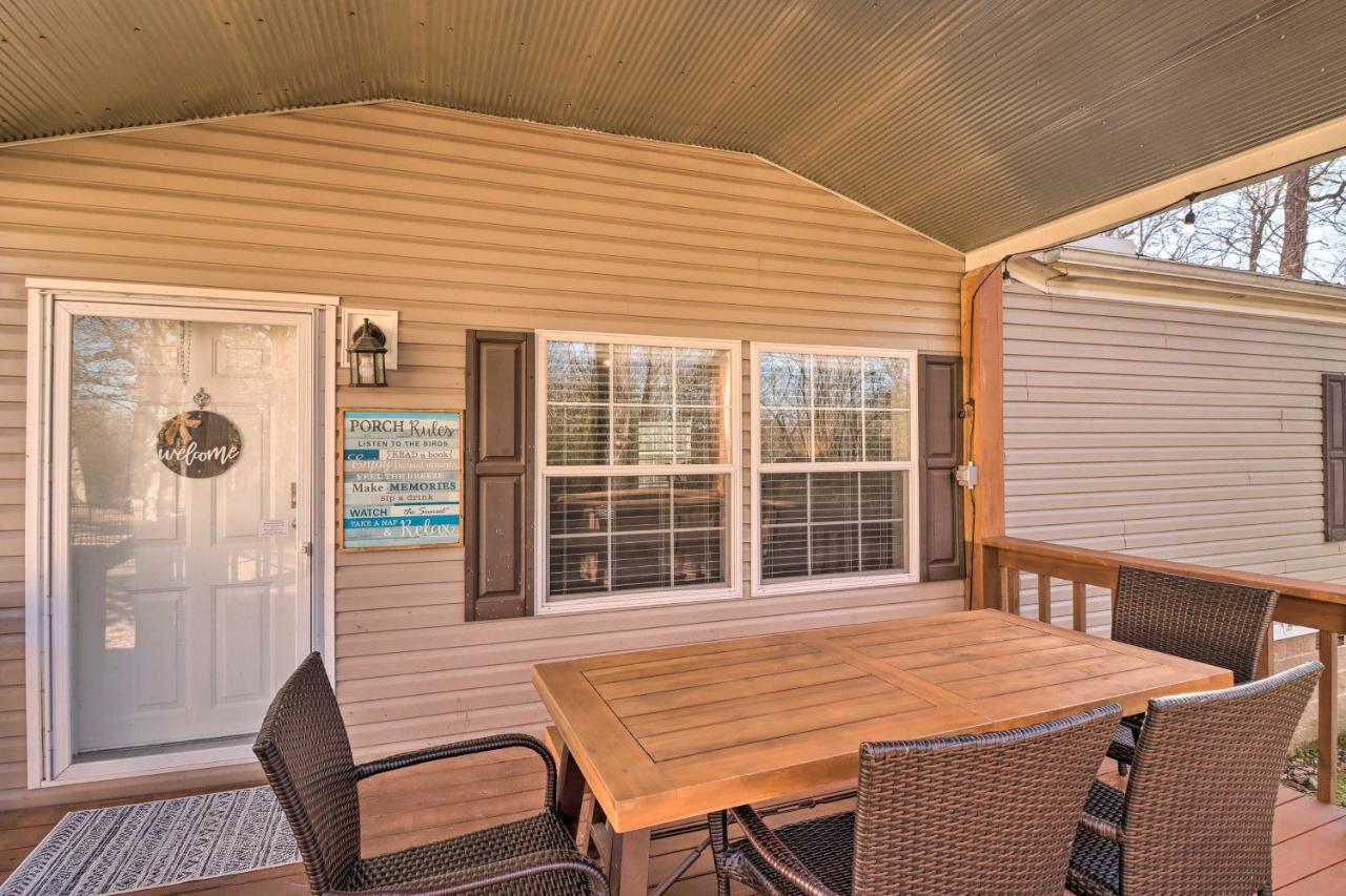 Lakefront Greers Ferry Cabin With Covered Boat Slip! Fairfield Bay Luaran gambar