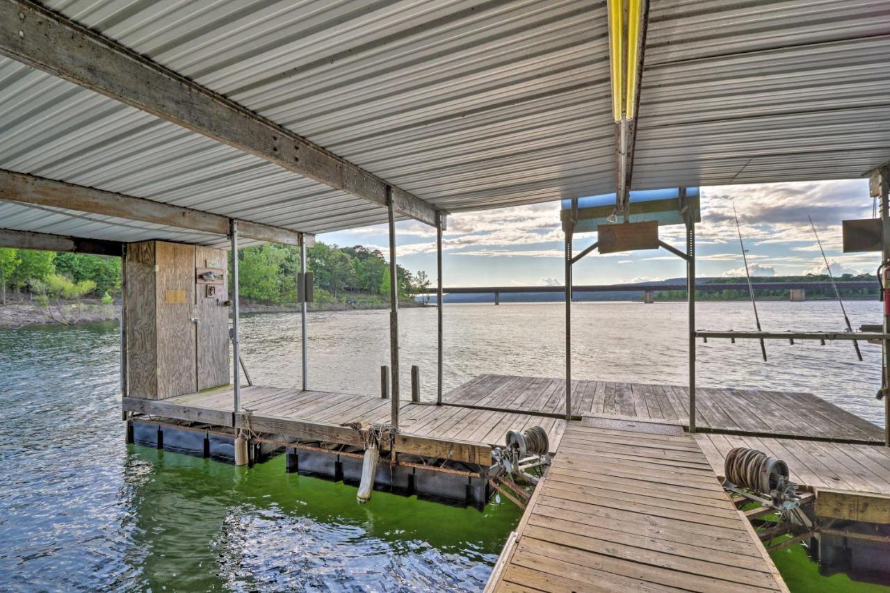 Lakefront Greers Ferry Cabin With Covered Boat Slip! Fairfield Bay Luaran gambar